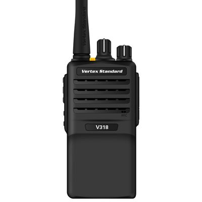 Mantenha-se conectado em suas aventuras ao ar livre com o Walkie-Talkie Preto Portátil V318