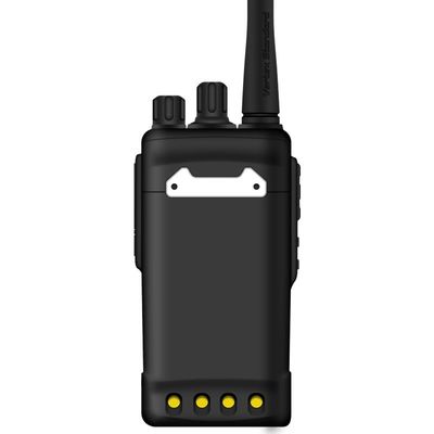Mantenha-se conectado em suas aventuras ao ar livre com o Walkie-Talkie Preto Portátil V318