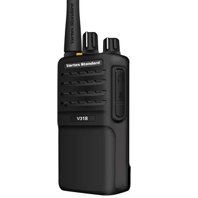 Mantenha-se conectado em suas aventuras ao ar livre com o Walkie-Talkie Preto Portátil V318