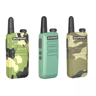3.7V Rádio infantil Mini Walkie-Talkie VHF UHF Rádio portátil de duas vias Baofeng Bf-T7