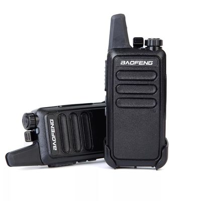 3.7V Rádio infantil Mini Walkie-Talkie VHF UHF Rádio portátil de duas vias Baofeng Bf-T7