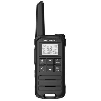 Nível de resistência à água IPX5 Mini Walkie-Talkie Baofeng FR-22A com cabelo reto