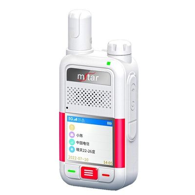 5g Full Netcom Walkie Talkie Mstar T5a com previsão do tempo GPS 128 Canal de armazenamento