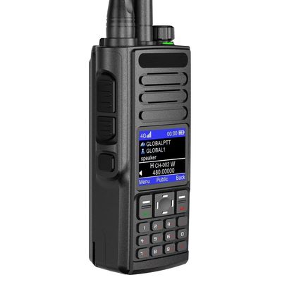 4G Dual Mode Walkie Talkie Ptt com cartão SIM Two Way Radio Global Range UHF/VHF Smartphones Jm-T350 Em 2024