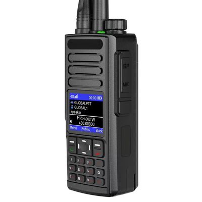 4G Dual Mode Walkie Talkie Ptt com cartão SIM Two Way Radio Global Range UHF/VHF Smartphones Jm-T350 Em 2024