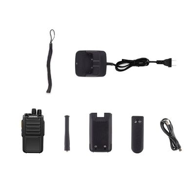 VHF136-174 ou UHF 400-470 MHz Walkie Talkie com encriptação de voz de longa duração