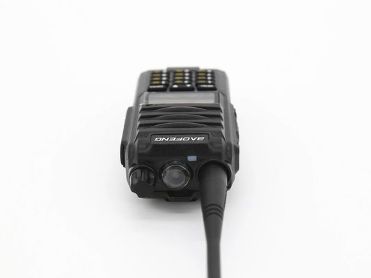 Baofeng 5W BF A58s Negro Profissional Rádio de mão de duas vias com potência de saída 1W/5W