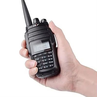 TH-UV8000e Ham Walkie Talkie com 10 km de distância e faixa de frequências VHF 136-174