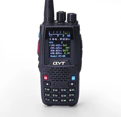 Walkie Talkie Produtos de Qyt Kt-8r Estilo Long Range Color Screen Quad Band Handheld