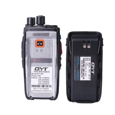 Walkie Talkie Produtos de Qyt Kt-8r Estilo Long Range Color Screen Quad Band Handheld