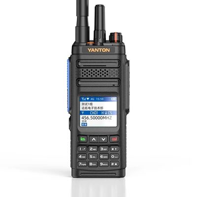 Rede Pública Walkie Talkie Yanton T-X780 Modo Duplo com Função de Alarme 194g Preto