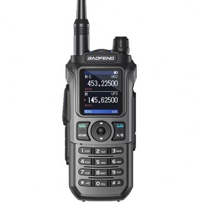 Baofeng UV-21 WalkieTalkie Rádio portátil de presunto com tipo C e bateria padrão 1400MAH