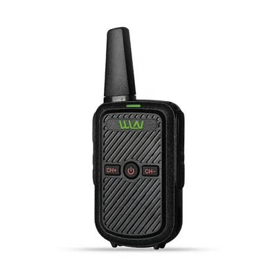 Alcance de conversação de 1-3 km KD-C1 UHF portátil Walkie Talkie Mini rádio bidirecional portátil de 2 W
