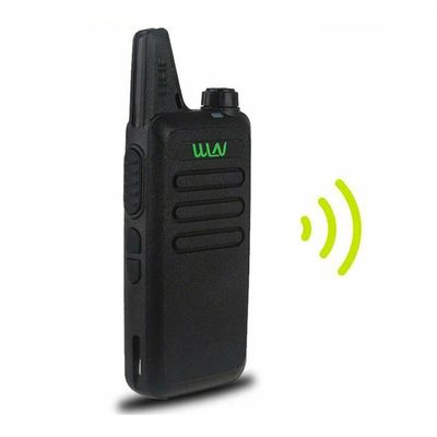 3W WLN KDC1 UHF400-470MHz KD-C1 Mini Walkie Talkie Radio com capacidade de bateria de 1500mAh