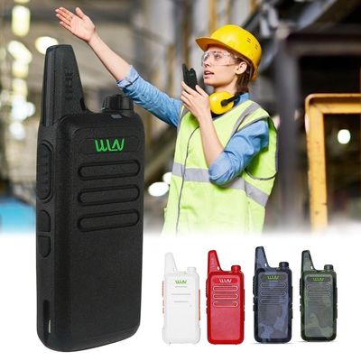 3W WLN KDC1 UHF400-470MHz KD-C1 Mini Walkie Talkie Radio com capacidade de bateria de 1500mAh