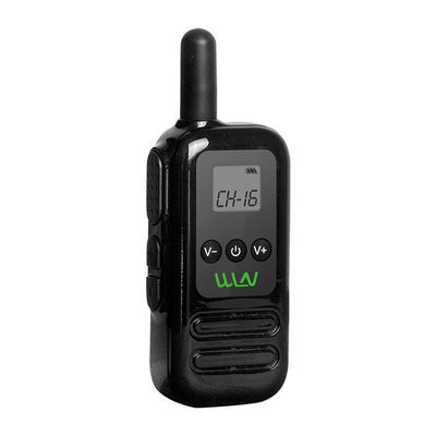 Negro WLN KD-C90 Mini Handheld DMR Walkie Talkie Comunicação de longa distância tornada fácil