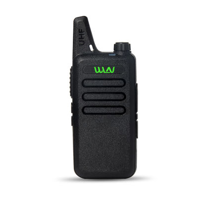 WLN KD-C1 2W/0.5W UHF Mini Walkie Talkie Transceptor portátil 400-480MHZ Branco em necessidade