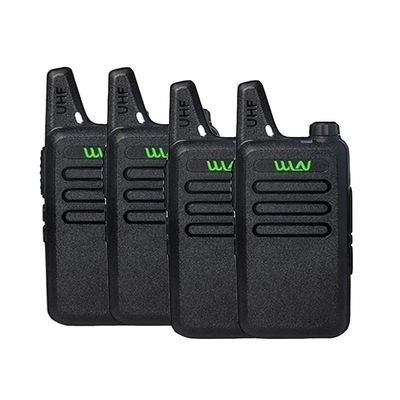 KD-C1 2-3KM MINI Transceptor portátil Transceptor FM com espaçamento de canal de 12,5KHz/25KHz