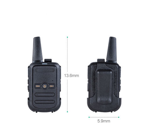 Comunicação sem fio portátil KD-C10 OEM/ODM Mini Walkie Talkie UHF400-480MHz 16CH