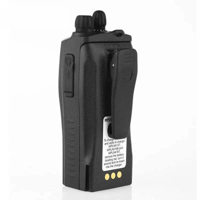 Radio UHF/VHF Digital Walkie Talkie portátil com bateria de iões de lítio e alcance de conversação de 5-10 km
