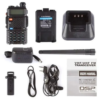 XIR P3688 DP1400 CP200D DEP450 Rádio portátil 5W UHF VHF Banda dupla Walkie Talkie de longo alcance