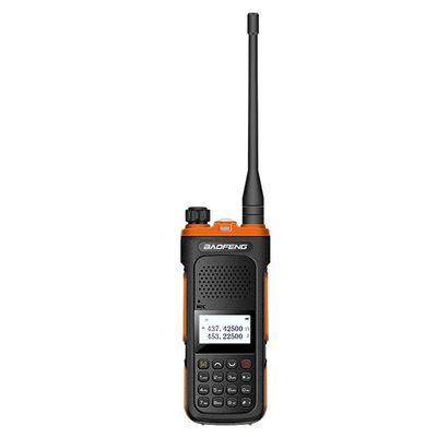 Dual Band Walkie Talkie Digital XIR P3688 DP1400 CP200D DEP450 com e cor preta