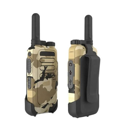 Dual-Band Ham Colorido Walkie Talkie portátil 400-470mhz 16 Canal 3.7v Portátil Portátil 3-6km