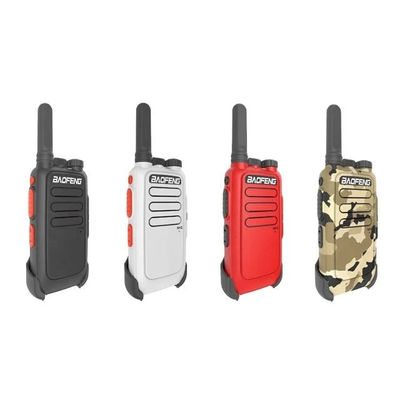 Dual-Band Ham Colorido Walkie Talkie portátil 400-470mhz 16 Canal 3.7v Portátil Portátil 3-6km