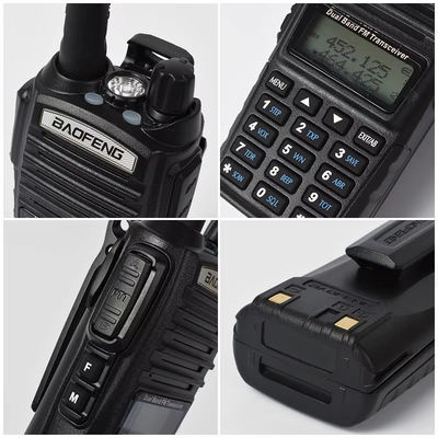 265g BAOFENG UV-82 Dual Band Dual Display Dual Standby Walkie Talkie para Profissional