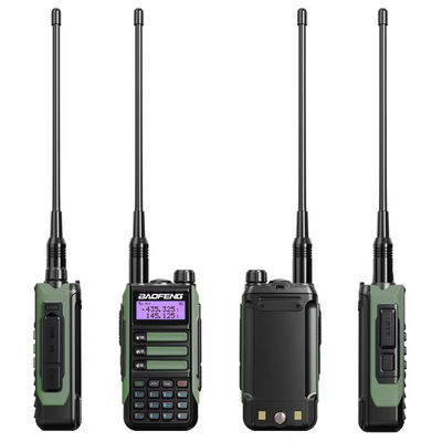 GMRS Walkie Talkie BaoFeng UV-16PRO 10W Carregador USB de alta potência Transceptor à prova de água