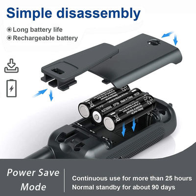 Mini Walkie Talkie portátil com faixa de frequência 136-174/403-527MHZ