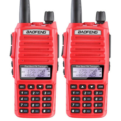 Função VOX e 16CH Channel de armazenamento VHF Dual Band Portable Wireless Ham Walkie Talkie