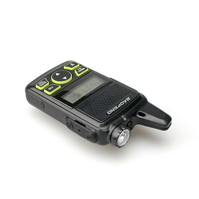 Mini Mobile Handheld Dual Band Walkie Talkie com potência de saída de 5W e função VOX