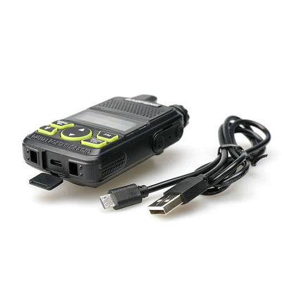 Mini Mobile Handheld Dual Band Walkie Talkie com potência de saída de 5W e função VOX