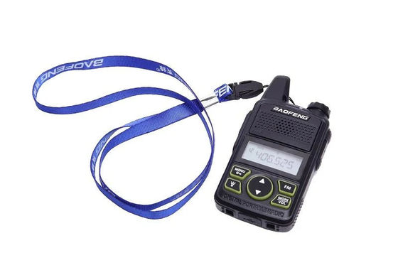 Mini Mobile Handheld Dual Band Walkie Talkie com potência de saída de 5W e função VOX