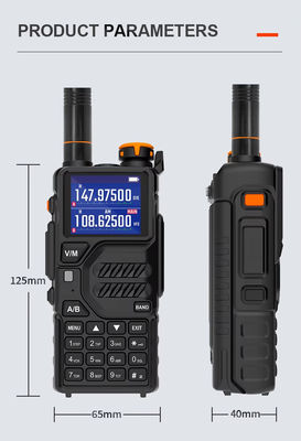 Baofeng K5 mais 10W Rádio de banda dupla VHF UHF O Walkie Talkie para Outdoor Long Distance