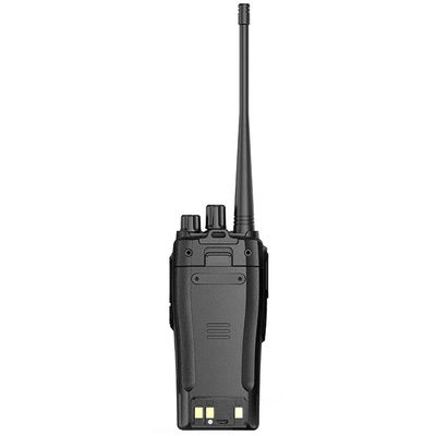 Walkie Talkie portátil sem fio preto com sinal estável e projeto resistente a quedas