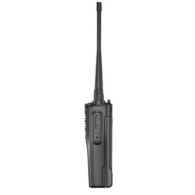 Walkie Talkie portátil sem fio preto com sinal estável e projeto resistente a quedas