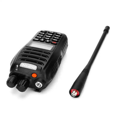 VOX Função Dual Band VHF UHF Ham Walkie Talkie para comunicação sem fio portátil