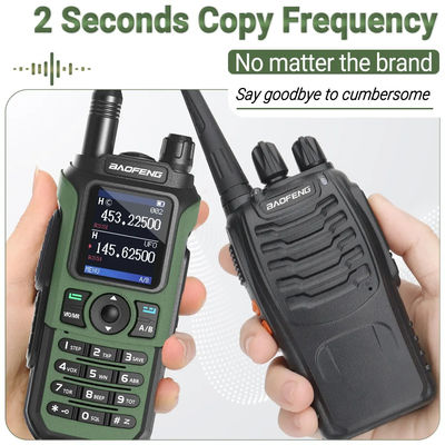 UV21Pro Baofeng Walkie Talkie Dual Band VOX DTMF Transceiver para transmissão de rádio de 5W