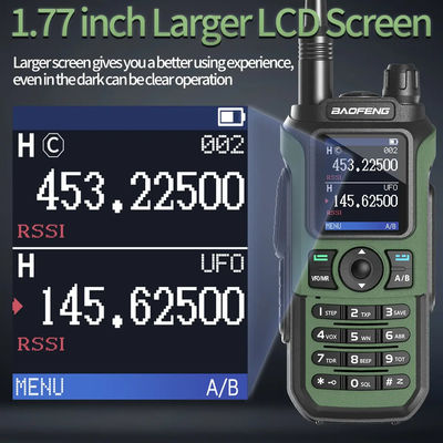 UV21Pro Baofeng Walkie Talkie Dual Band VOX DTMF Transceiver para transmissão de rádio de 5W