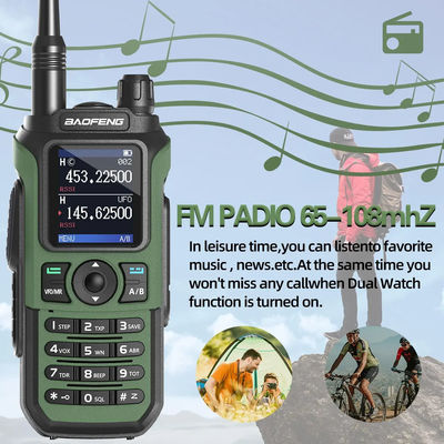UV21Pro Baofeng Walkie Talkie Dual Band VOX DTMF Transceiver para transmissão de rádio de 5W