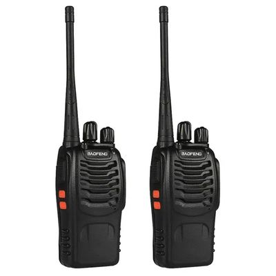 BF Baofeng 888 Bateria de Lítio Walkie-Talkie Dual-Way para Crianças Bluetooth Walkie-Talkie