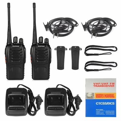 BF Baofeng 888 Bateria de Lítio Walkie-Talkie Dual-Way para Crianças Bluetooth Walkie-Talkie