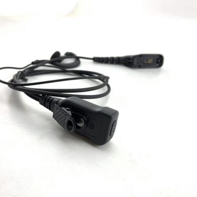 Motorola DP4801E Walkie Talkie Earpiece com formato D único e padrão à prova d'água IPX-4