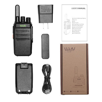 WLN KD-C110 Walkie Talkie Tempo de espera longo e potência de saída para comunicação suave
