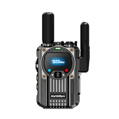 4G POC Walkie Talkie de liga de zinco com função de rádio FM e suporte exclusivo a PTT