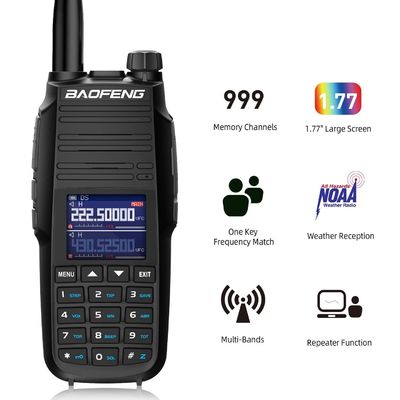 Walkie Talkie de longo alcance Baofeng UV-29L Talkie-Walkie 10W USB-C Transceptor de rádio