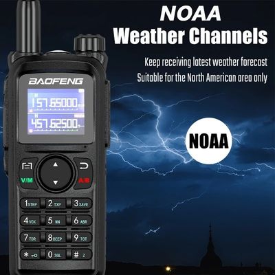 1-10KM Talk Range Baofeng UV-28L 10W Tri-Band Intercom USB-C Carregamento rádio CB portátil