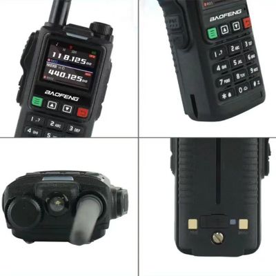 Baofeng UV18 Private Mold Quad Band Walkie Talkie para comunicação UHF VHF de longa distância